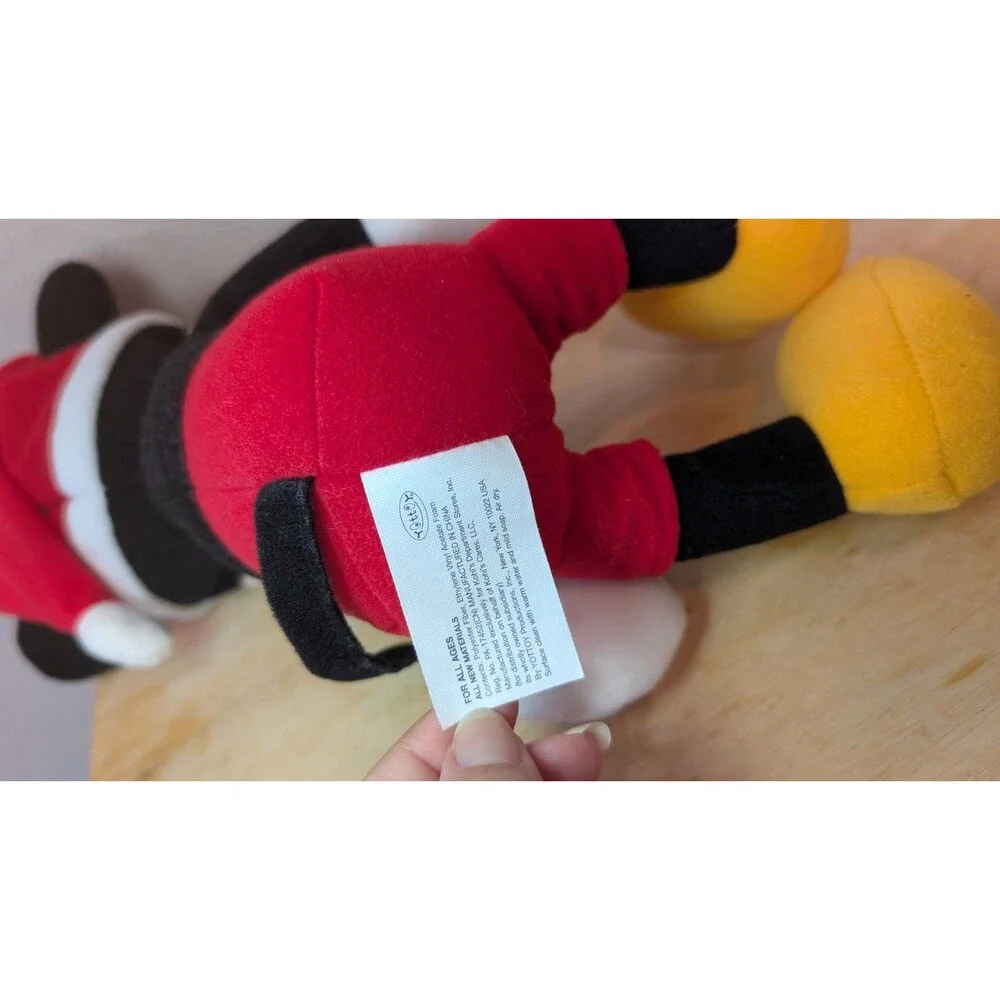 Kohls Cares Mickey Mouse Santa Hat Christmas 14